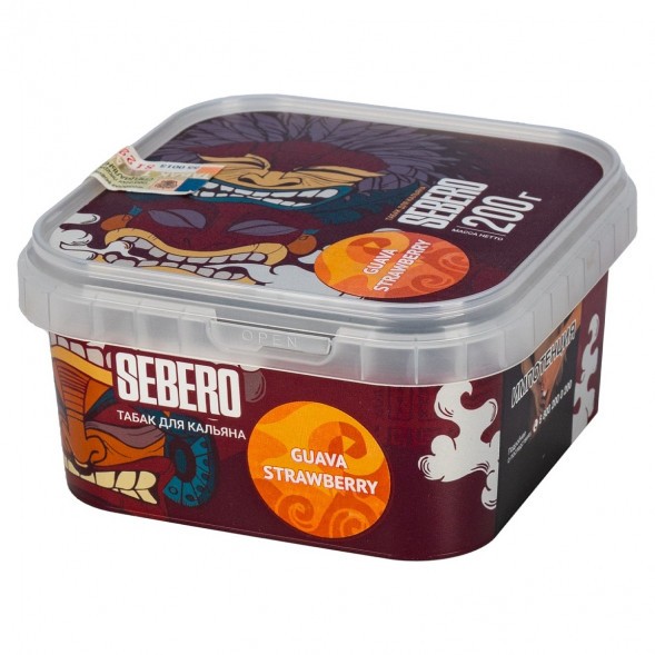 Табак Sebero - Guava Strawberry (Гуава и Клубника, 200 грамм) купить в Барнауле