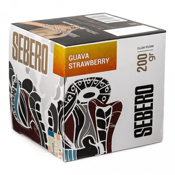Табак Sebero - Guava Strawberry (Гуава и Клубника, 200 грамм) купить в Барнауле
