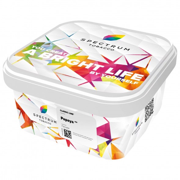 Табак Spectrum - Papaya (Папайя, 200 грамм) купить в Барнауле