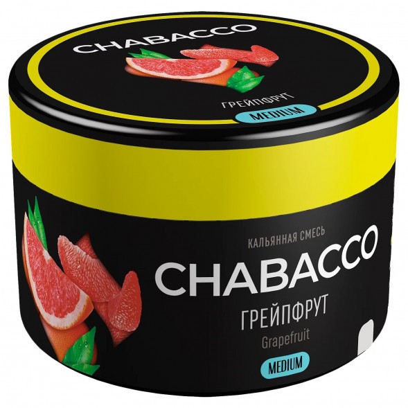 Смесь Chabacco MEDIUM - Grapefruit (Грейпфрут, 40 грамм) купить в Барнауле