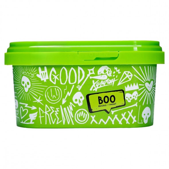 Табак Хулиган - BOO (Яблоко и Гранат, 200 грамм) купить в Барнауле