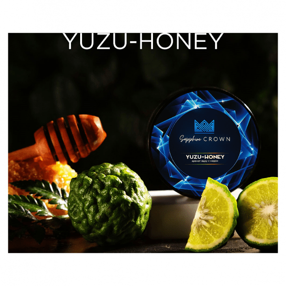 Табак Sapphire Crown - Yuzu-Honey (Юдзу с Мёдом, 100 грамм) купить в Барнауле