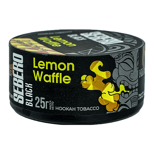 Табак Sebero Black - Lemon Waffle (Лимонные Вафли, 25 грамм) купить в Барнауле