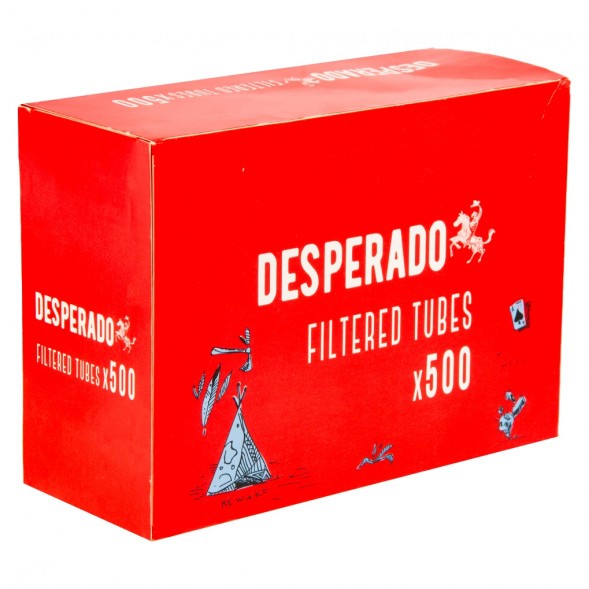 Гильзы сигаретные Desperado - 84x15 мм (500 штук) купить в Барнауле