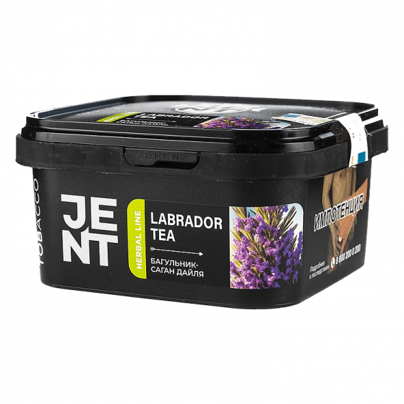 Табак Jent - Labrador Tea (Багульник и Саган Дайля, 200 грамм) купить в Барнауле