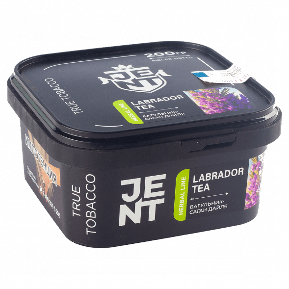 Табак Jent - Labrador Tea (Багульник и Саган Дайля, 200 грамм) купить в Барнауле