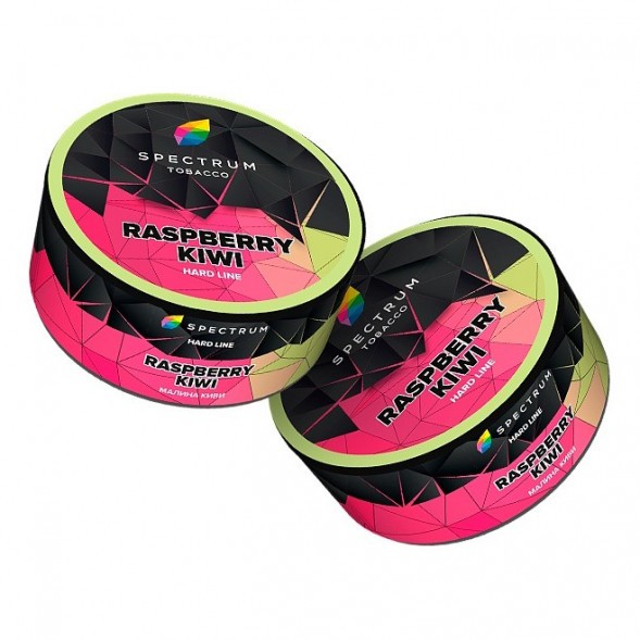 Табак Spectrum Hard - Raspberry Kiwi (Малина Киви, 25 грамм) купить в Барнауле