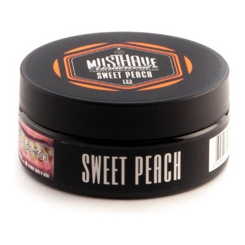 Табак Must Have - Sweet Peach (Сладкий Персик, 125 грамм) купить в Барнауле