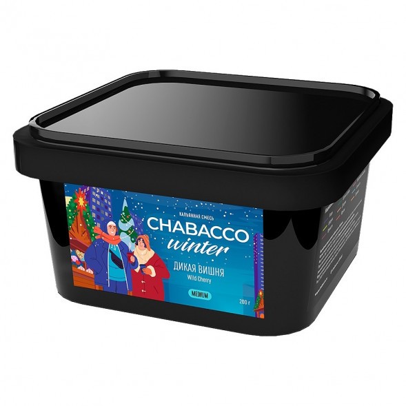 Смесь Chabacco MEDIUM - Wild Cherry (Дикая Вишня, 200 грамм) купить в Барнауле
