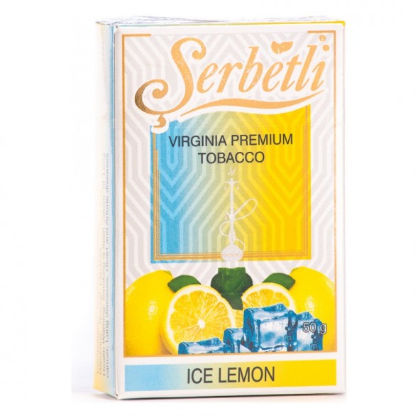 Табак Serbetli - Ice Lemon (Лимон со Льдом, 50 грамм, Акциз) купить в Барнауле