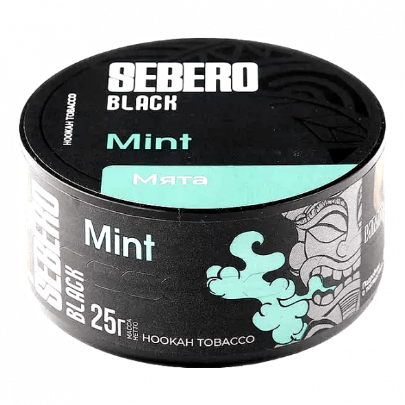 Табак Sebero Black - Mint (Мята, 25 грамм) купить в Барнауле