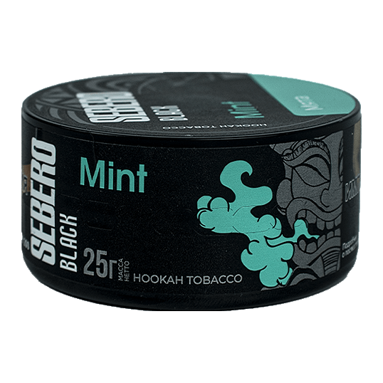 Табак Sebero Black - Mint (Мята, 25 грамм) купить в Барнауле