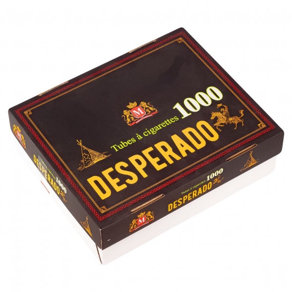 Гильзы сигаретные Desperado - 84x15 мм (карт. коробка, 1000 штук) купить в Барнауле