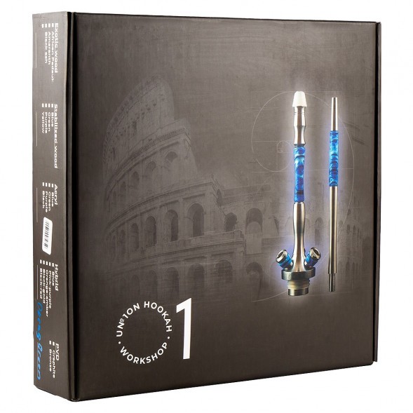 Кальян UNION - Fibonacci PVD Graphite (Без Колбы) купить в Барнауле