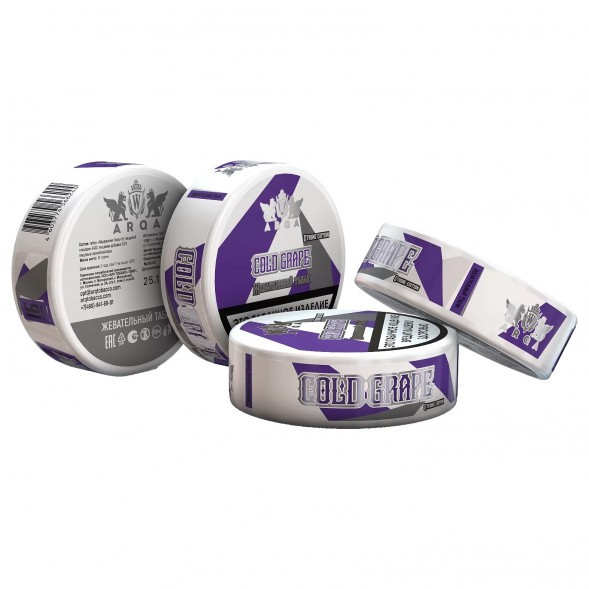 Табак жевательный ARQ Tobacco - Cold Grape (Ледяной Виноград, 10 грамм) купить в Барнауле