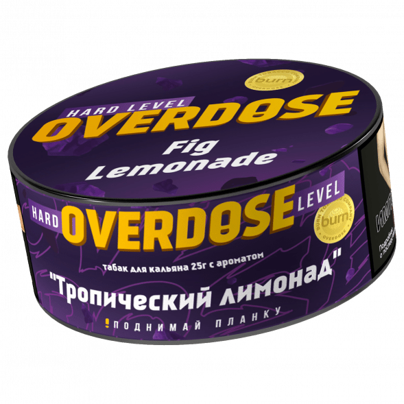 Табак Overdose - Fig Lemonade (Тропический Лимонад, 25 грамм) купить в Барнауле