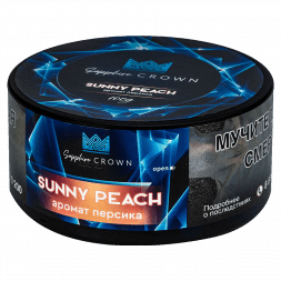 Табак Sapphire Crown - Sunny Peach (Персик, 100 грамм)