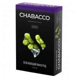 Смесь Chabacco MEDIUM - Ice Grape (Освежающий Виноград, 50 грамм)