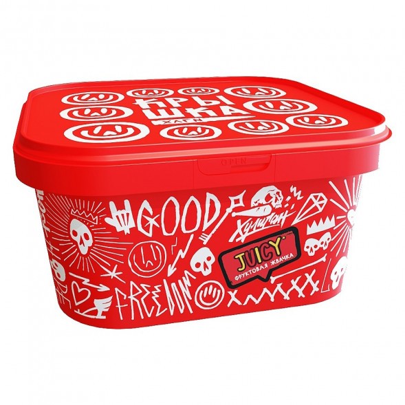 Табак Хулиган - Juicy (Фруктовая Жвачка, 200 грамм) купить в Барнауле