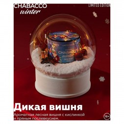 Смесь Chabacco MEDIUM - Wild Cherry (Дикая Вишня, 40 грамм)
