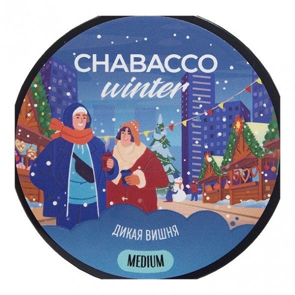 Смесь Chabacco MEDIUM - Wild Cherry (Дикая Вишня, 40 грамм) купить в Барнауле