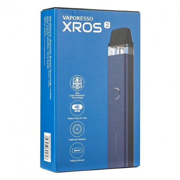 Электронная сигарета Vaporesso XROS 2 - Midnight Blue купить в Барнауле