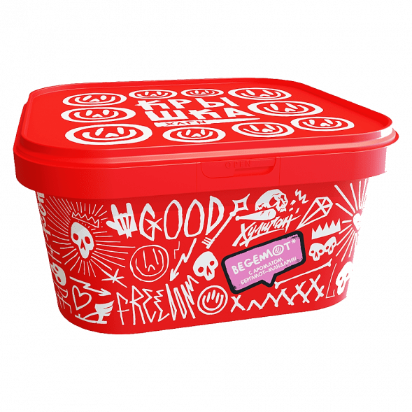 Табак Хулиган - Begemot (Бергамот и Мандарин, 200 грамм) купить в Барнауле