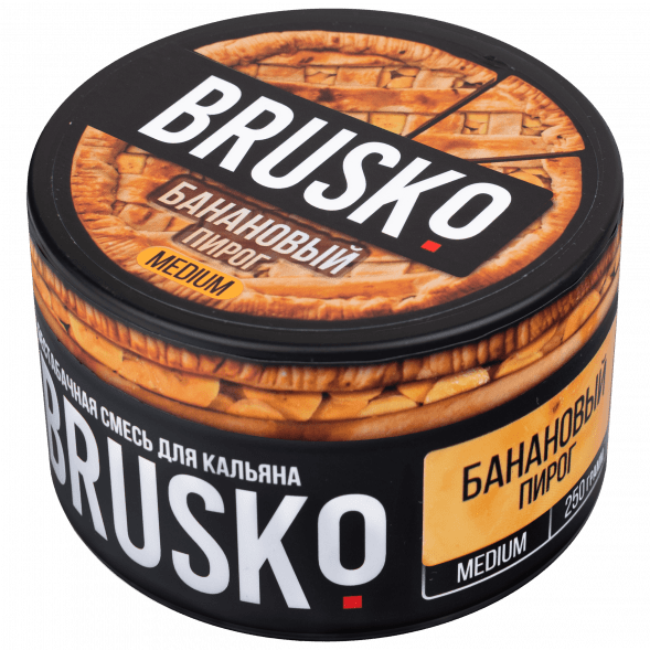 Смесь Brusko Medium - Банановый Пирог (250 грамм) купить в Барнауле