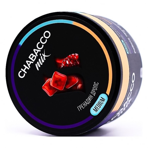 Смесь Chabacco MIX MEDIUM - Grenadine Drops (Гренадин Дропс, 40 грамм) купить в Барнауле