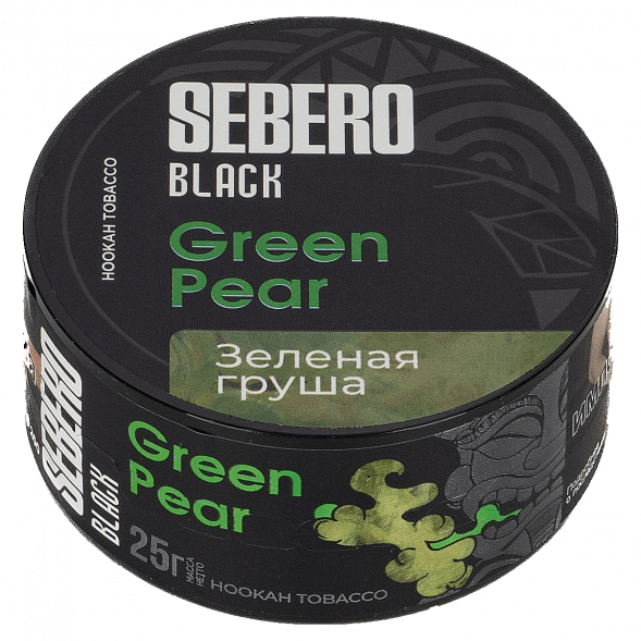 Табак Sebero Black - Green Pear (Зелёная Груша, 25 грамм) купить в Барнауле
