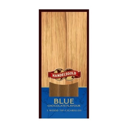 Сигариллы Handelsgold Wood Tip-Cigarillos - Chocolate Blue (5 штук) купить в Барнауле