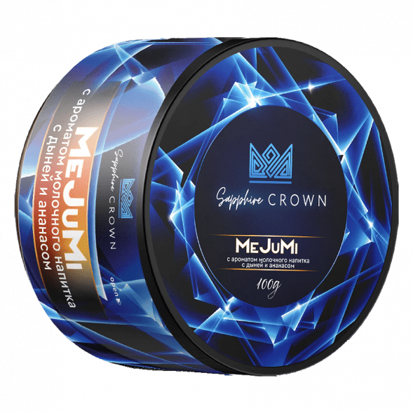 Табак Sapphire Crown - MeJuMi (Молочный Напиток с Дыней и Ананасом, 100 грамм) купить в Барнауле