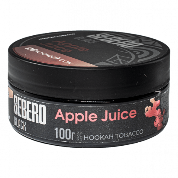 Табак Sebero Black - Apple Juice (Яблочный Сок, 100 грамм) купить в Барнауле