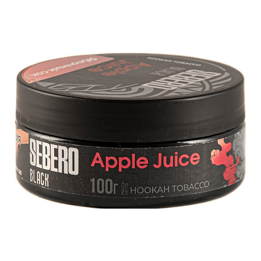 Табак Sebero Black - Apple Juice (Яблочный Сок, 100 грамм) купить в Барнауле