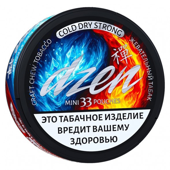 Табак жевательный DZEN Strong - Cold Dry Mini купить в Барнауле
