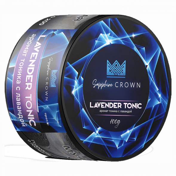 Табак Sapphire Crown - Lavender Tonic (Тоник с Лавандой, 100 грамм) купить в Барнауле