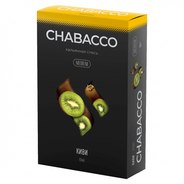 Смесь Chabacco MEDIUM - Kiwi (Киви, 50 грамм) купить в Барнауле