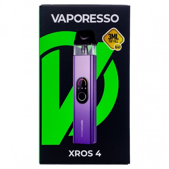 Электронная сигарета Vaporesso XROS 4 - Lilac Purple (Сиренево-Фиолетовая) купить в Барнауле