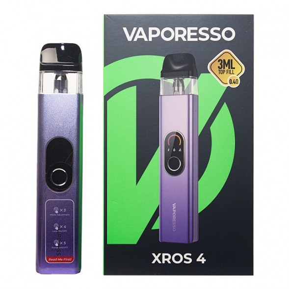 Электронная сигарета Vaporesso XROS 4 - Lilac Purple (Сиренево-Фиолетовая) купить в Барнауле