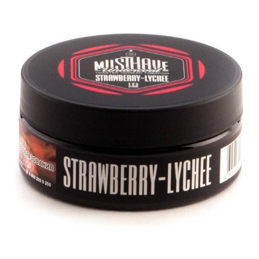 Табак Must Have - Strawberry-Lychee (Клубника и Личи, 125 грамм) купить в Барнауле
