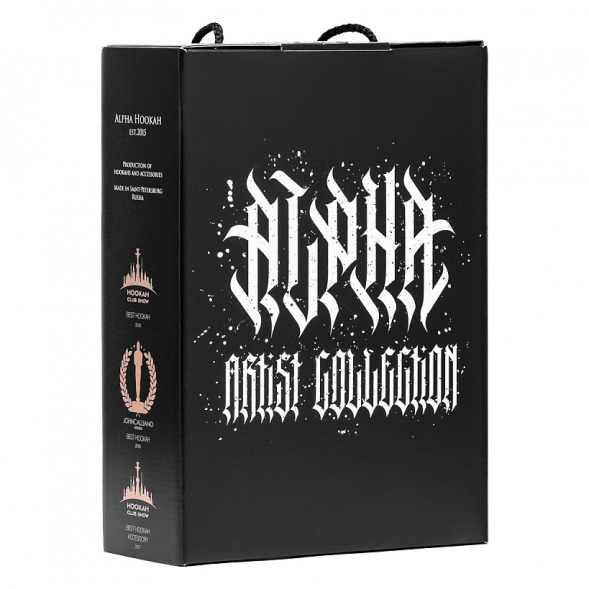 Кальян Alpha Hookah - Model X Artist Collection Black Matte (без колбы) купить в Барнауле