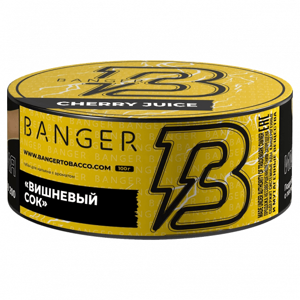 Табак Banger - Cherry Juice (Вишнёвый Сок, 100 грамм) купить в Барнауле