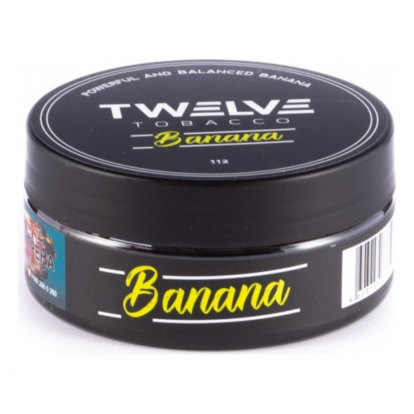 Табак Twelve - Banana (Банан, 100 грамм, Акциз) купить в Барнауле