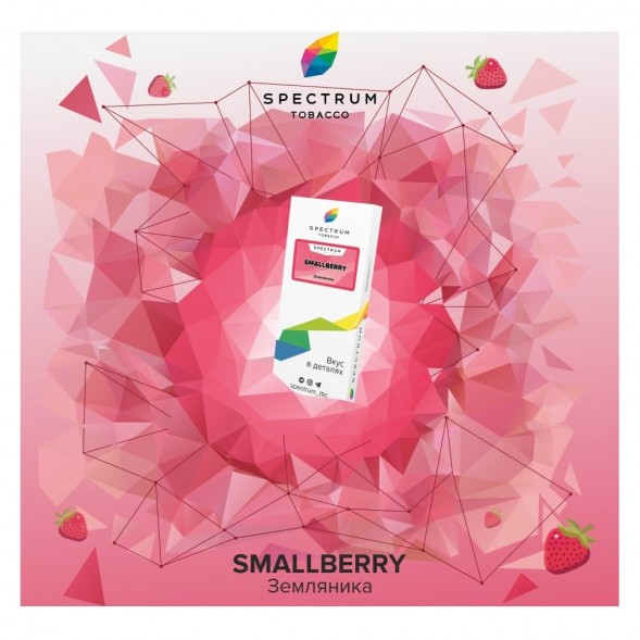 Табак Spectrum - Smallberry (Земляника, 25 грамм) купить в Барнауле
