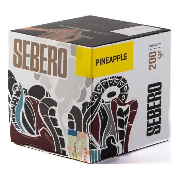 Табак Sebero - Pineapple (Ананас, 200 грамм) купить в Барнауле