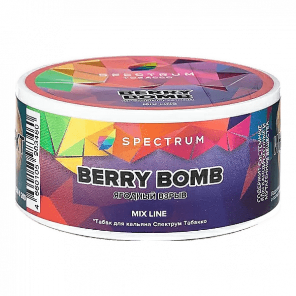 Табак Spectrum Mix Line - Berry Bomb (Ягодный Взрыв, 25 грамм) купить в Барнауле
