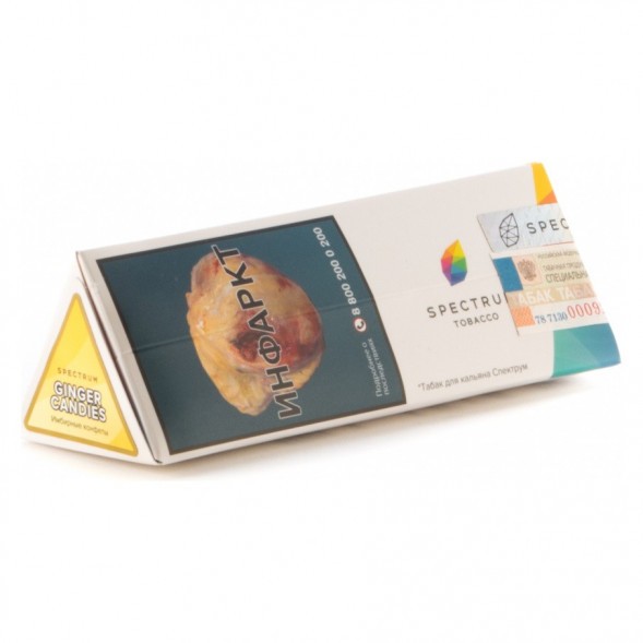 Табак Spectrum - Ginger Candies (Имбирные Конфеты, 100 грамм) купить в Барнауле