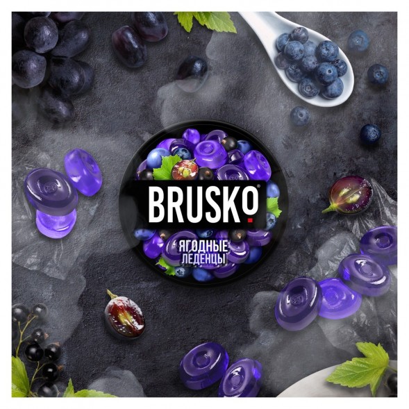 Смесь Brusko Medium - Ягодные Леденцы (50 грамм) купить в Барнауле