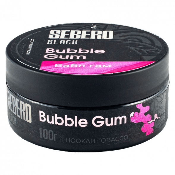 Табак Sebero Black - Bubble Gum (Бабл Гам, 100 грамм) купить в Барнауле