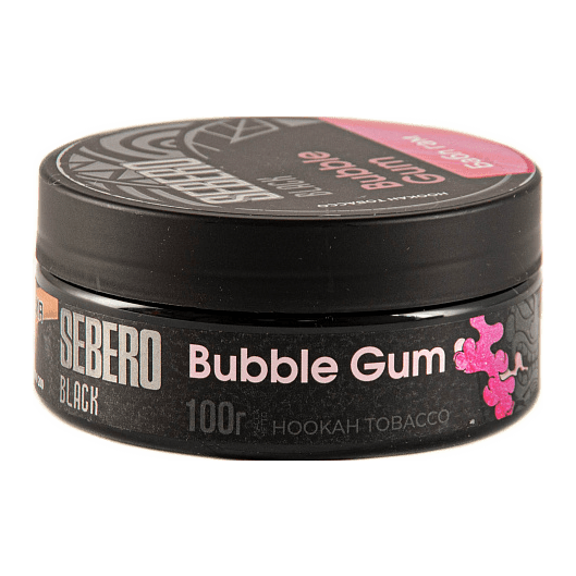 Табак Sebero Black - Bubble Gum (Бабл Гам, 100 грамм) купить в Барнауле
